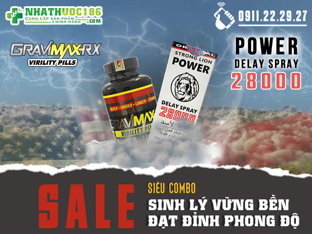 Giới thiệu combo Gravimax RX và Power 28000