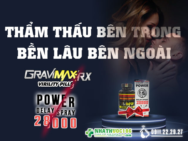 Công dụng khi dùng combo Gravimax RX và Power 28000