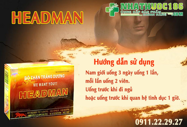 hướng dẫn sử dụng headman