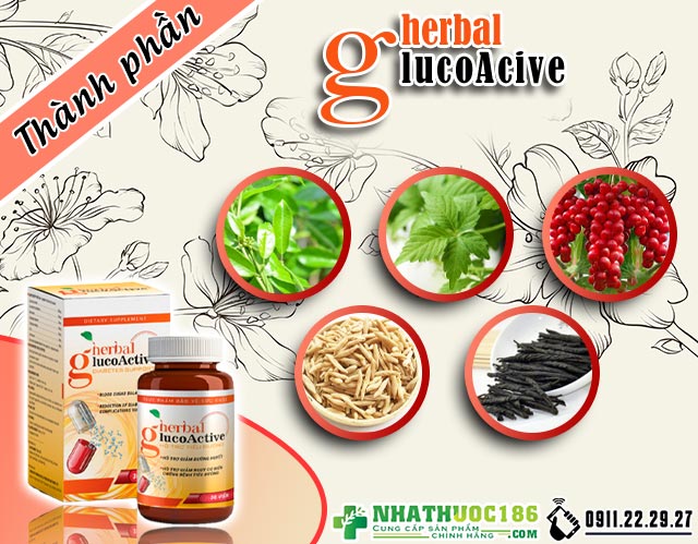 Herbal GlucoActive thành phần