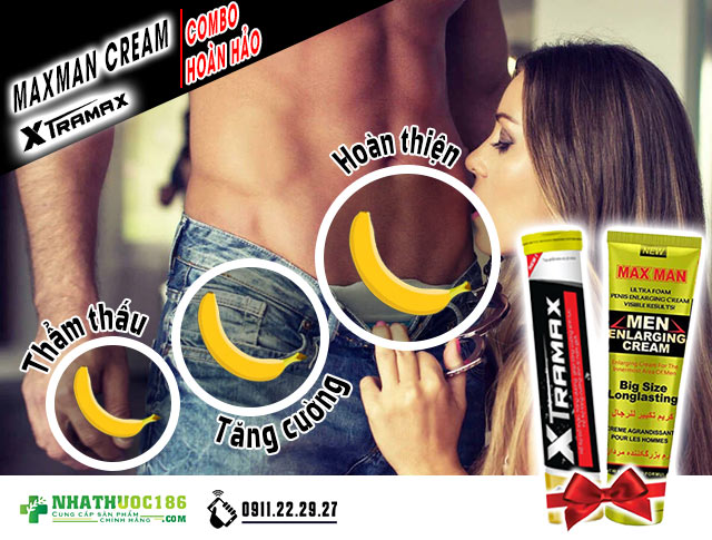 sủi Xtramax và Maxman Cream giai đoạn