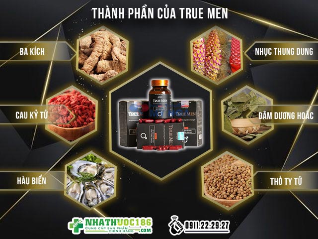 true men thành phần
