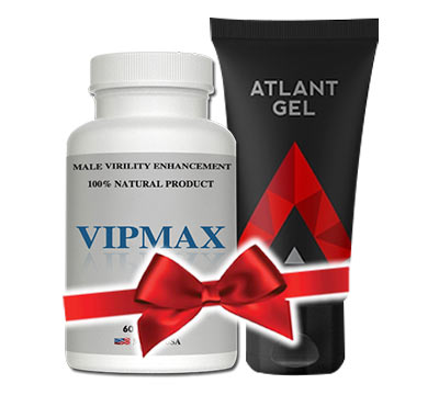 combo Vipmax và Atlant Gel