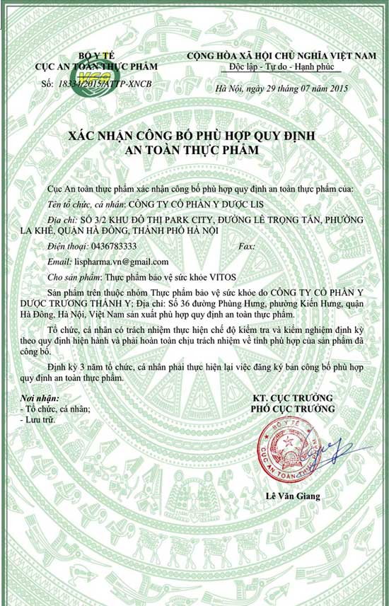 Vitos có tốt không