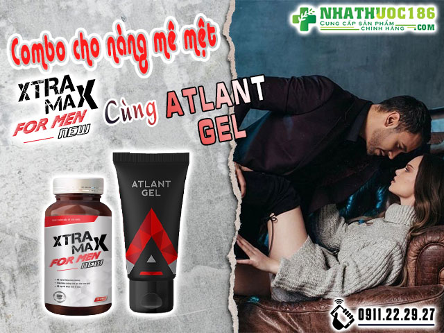 Xtramax for men và atlant gel