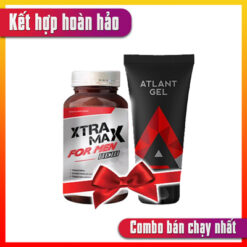 Combo Xtramax For Men và Atlant Gel