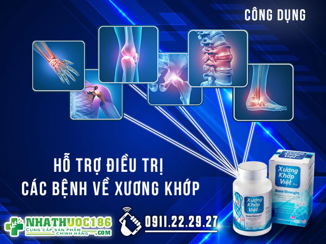 Công dụng của sản phẩm Xương Khớp Việt Pro