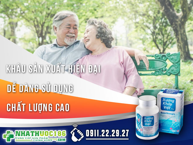 ưu điểm của sản phẩm Xương Khớp Việt Pro