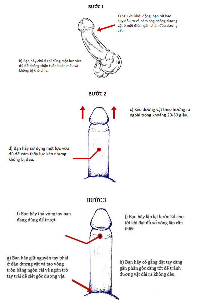 Bài tập tăng kích thước cậu bé Ultimate Stretch