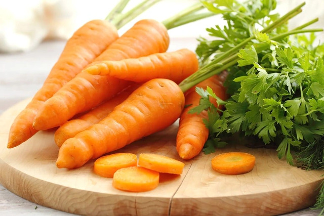 thực phẩm chống xuất tinh sớm - cà rốt