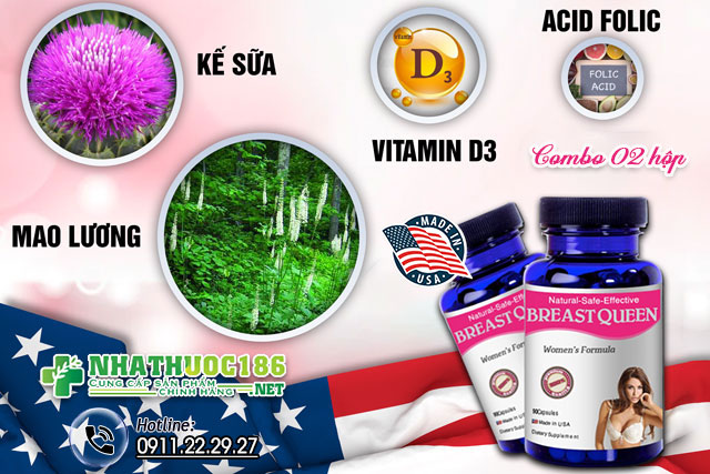 thành phần sản phẩm breast queen