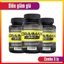 Combo 3 lọ Cravimax Pro