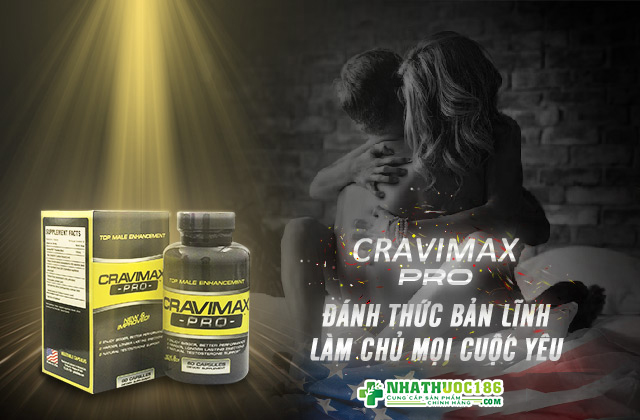 Combo 3 lọ Cravimax Pro