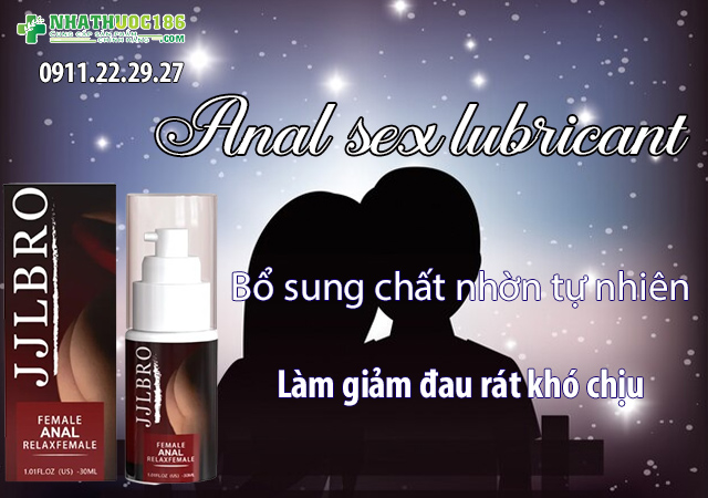 công dụng anal sex lubricant