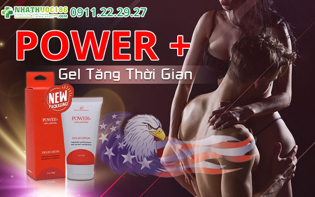 giới thiệu power plus delay creme for men