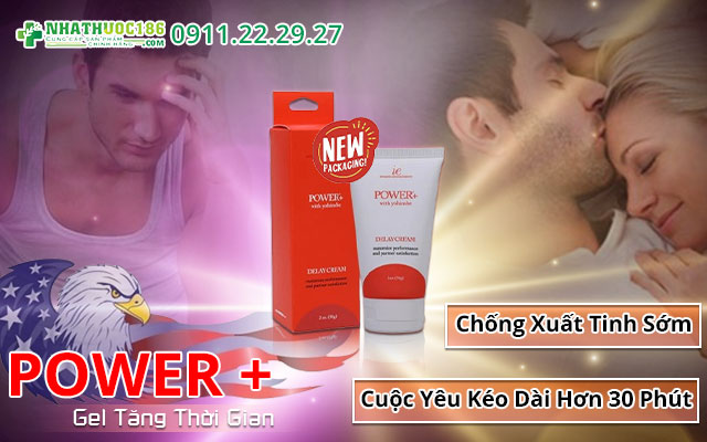 công dụng power plus delay creme for men