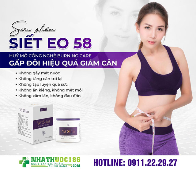 Cơ chế giảm cân viên uống YoSlim