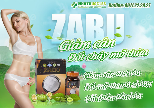 công dụng viên uống giảm cân zabu