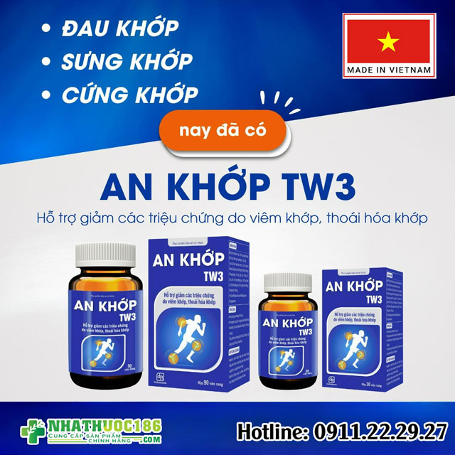 Viên uống giảm viêm khớp An Khớp TW3