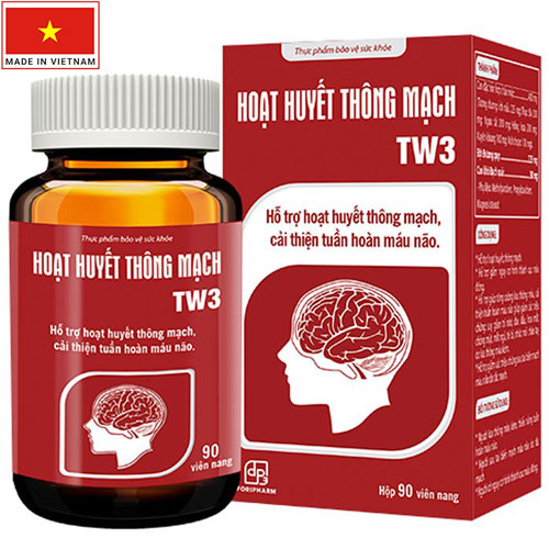 Viên uống Hoạt Huyết Thông Mạch TW3 hỗ trợ giảm máu đông
