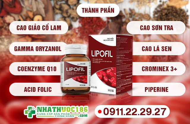 Thành phần Lipofil