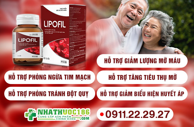 Công dụng của viên uống Lipofil
