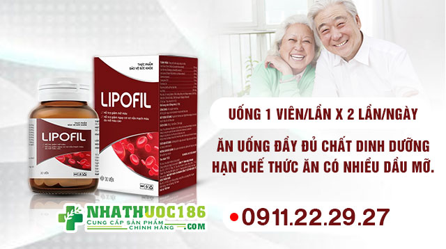 Cách dùng hiệu quả viên uống Lipofil