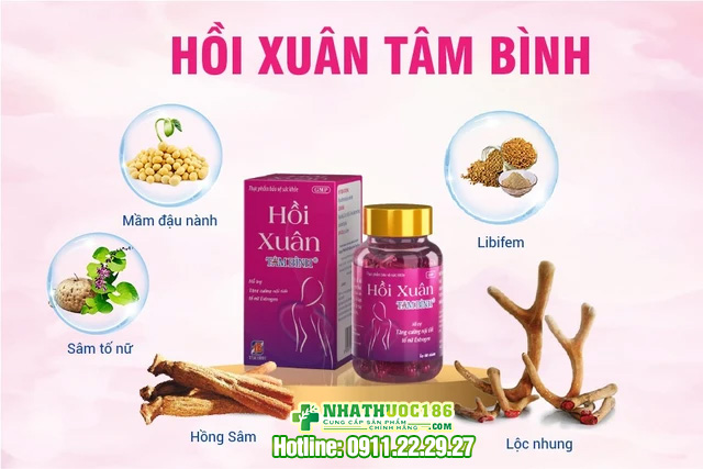 thành phần hồi xuân tâm bình