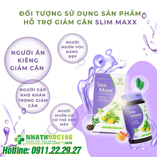 đối tượng sử dụng slim maxx