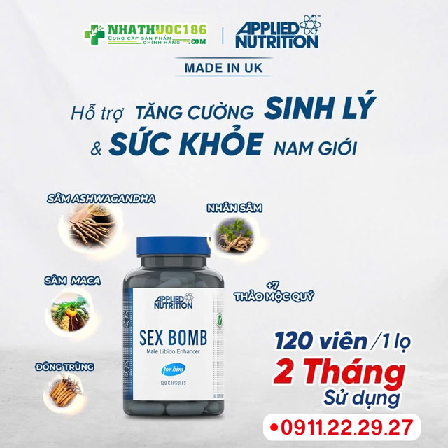 Thành phần của Sex Bomb For Him