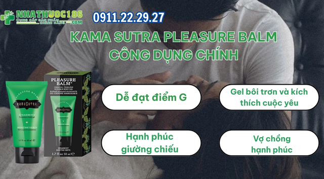 Công dụng của KAMA SUTRA Pleasure Balm