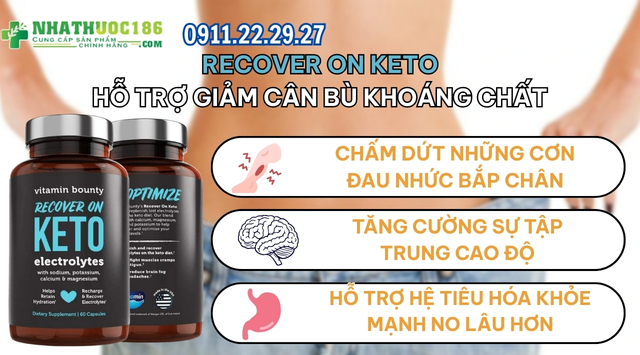 Công dụng của Recover On Keto