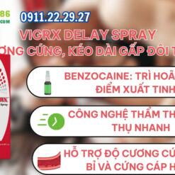 thành phần VigRX Delay Spray