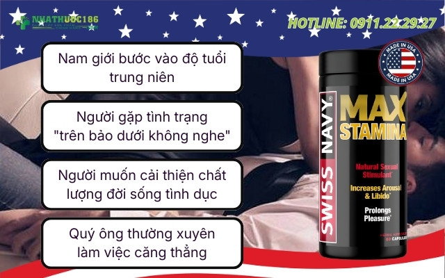 Đối tượng sử dụng Swiss Navy MAX Stamina
