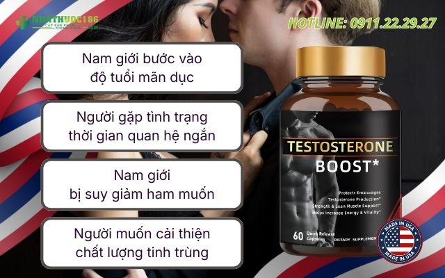 Đối tượng sử dụng Testosterone Boost