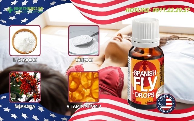 Thành phần có trong Spanish Fly Drops 15ml