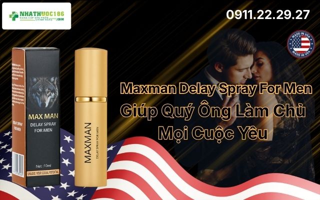Maxman Delay Spray For Men là gì?