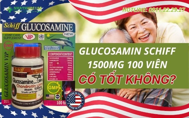 Glucosamin Schiff 1500Mg 100 viên có tốt không?
