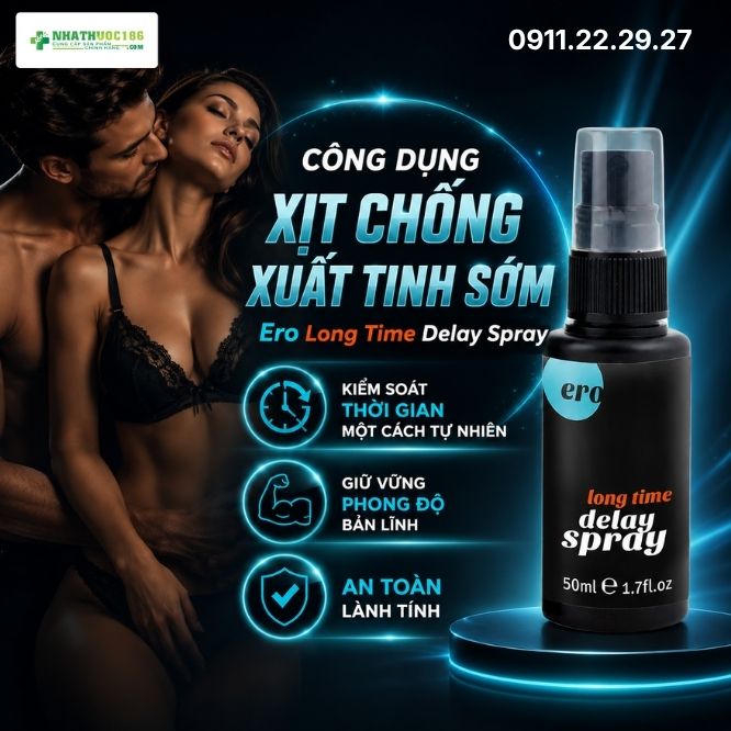 Công Dụng Đột Phá Của Long Time Delay Spray Cho Nam Giới