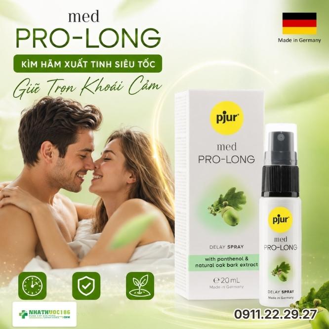 Tổng Quan Về Xịt Kéo Dài Thời Gian Med PRO-LONG Delay Spray