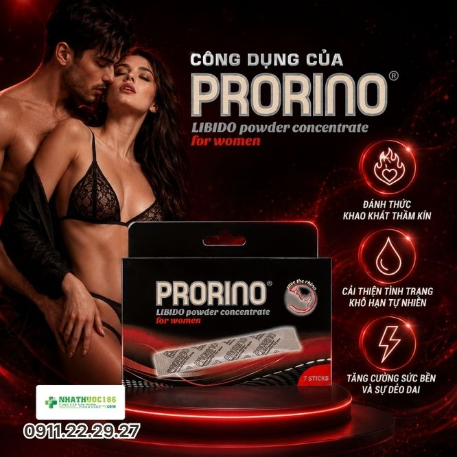 Công Dụng Toàn Diện Của Prorino Libido Powder For Women