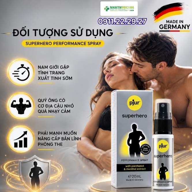 Đối Tượng Nên Dùng Superhero Performance Spray