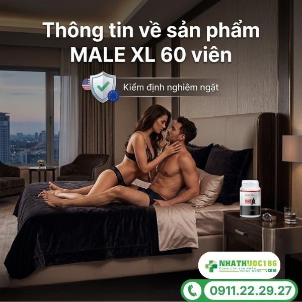 Giới thiệu sản phẩm MALE XL 60 viên