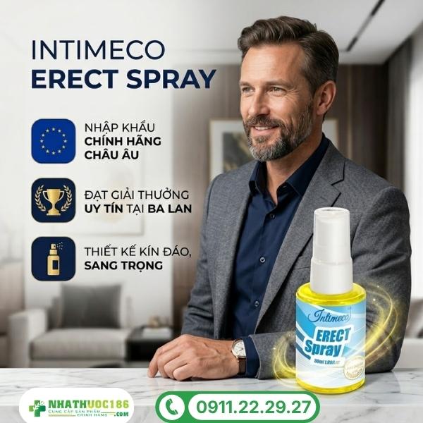 Giới thiệu sản phẩm Erect Spray 50ml