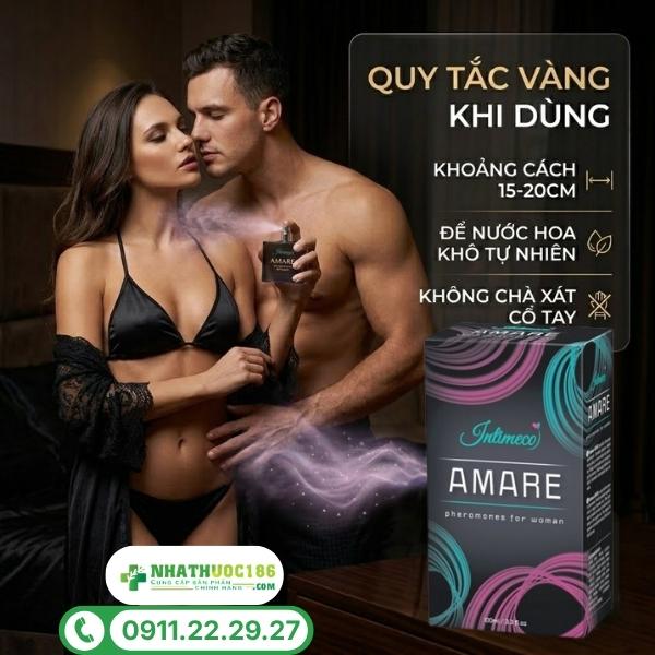 Ưu điểm nổi bật của dòng nước hoa AMARE 100ml