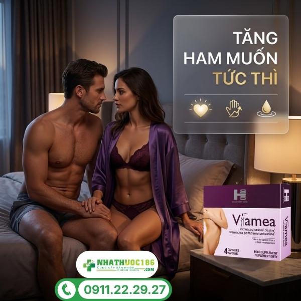 Công dụng vượt trội của viên uống Viamea 1 vỉ 4 viên