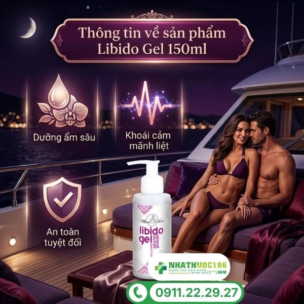 Giới thiệu sản phẩm Libido Gel 150ml