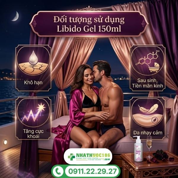 Đối tượng sử dụng và cách bảo quản Libido Gel 150ml