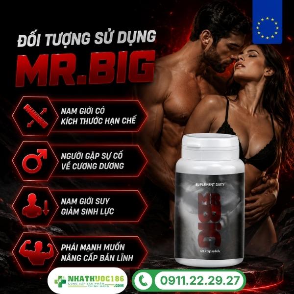 Đối tượng sử dụng và cách bảo quản MR.BIG 60 viên