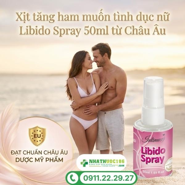Giới thiệu sản phẩm Libido Spray 50ml